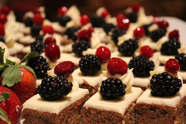 white brown and pink cake